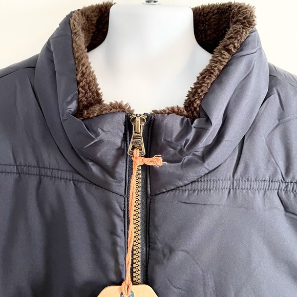 🆕Men’s WEATHERPROOF Faux Shearling Lined Vest - Picture 3 of 9